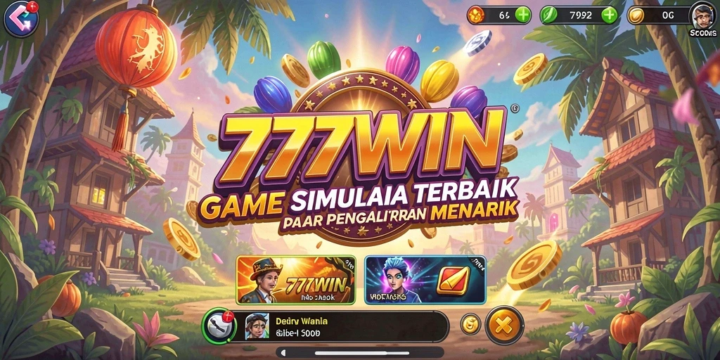 Tampilan gameplay menarik dari 777WIN yang menunjukkan interaksi simulasi.