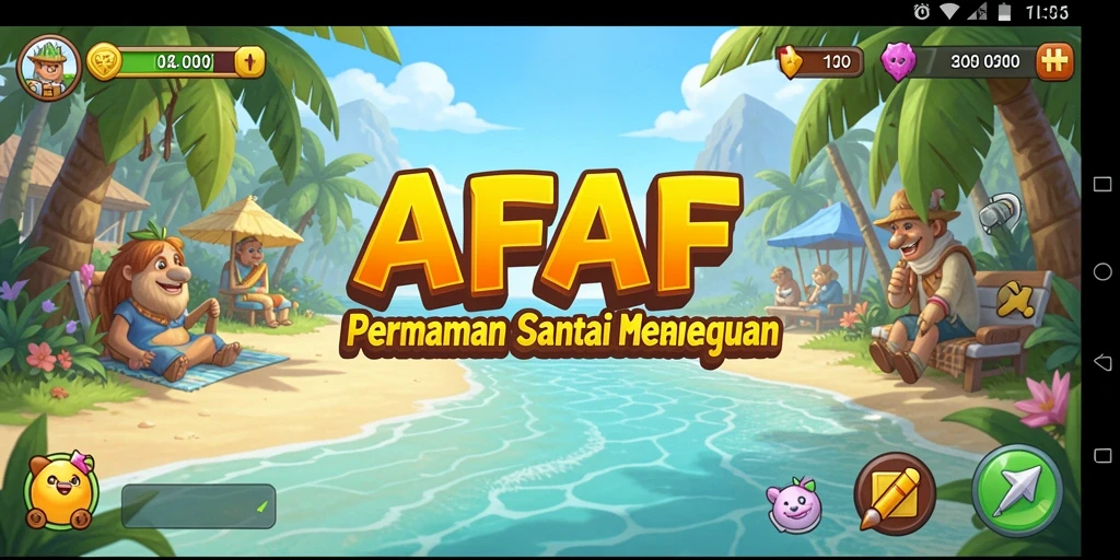 Tampilan menarik gameplay AFAF yang mengasyikkan.