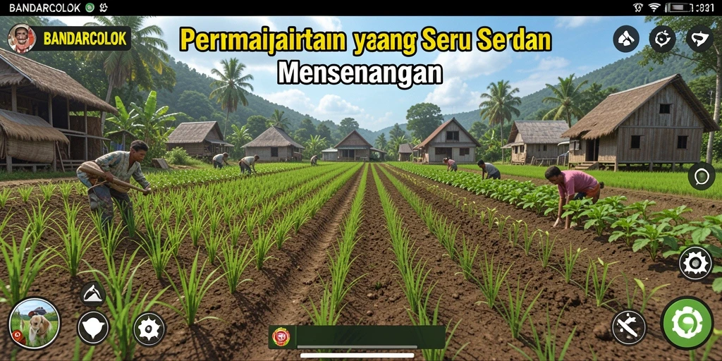 Tampilan gameplay menarik dari BANDARCOLOK yang memukau.