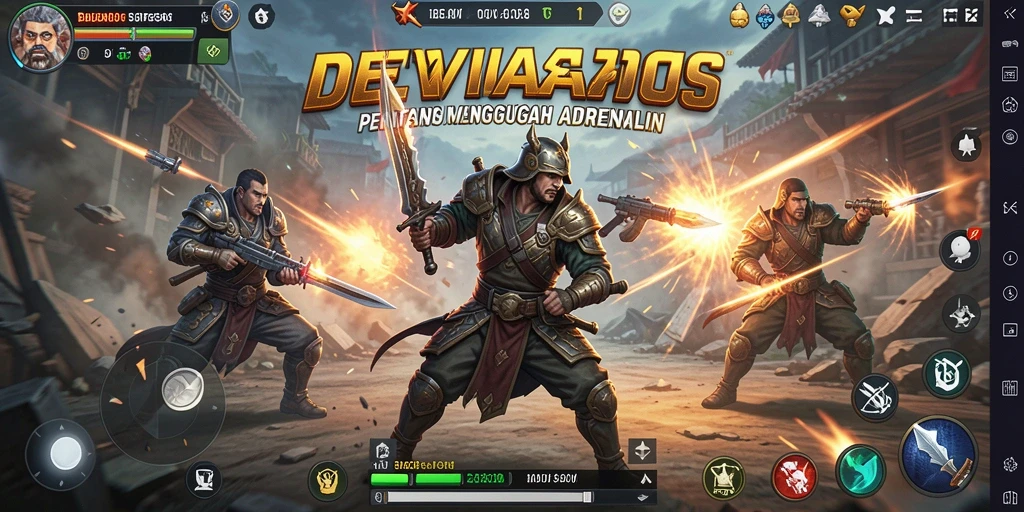 Gameplay seru DEWAPG dengan strategi yang mendebarkan.