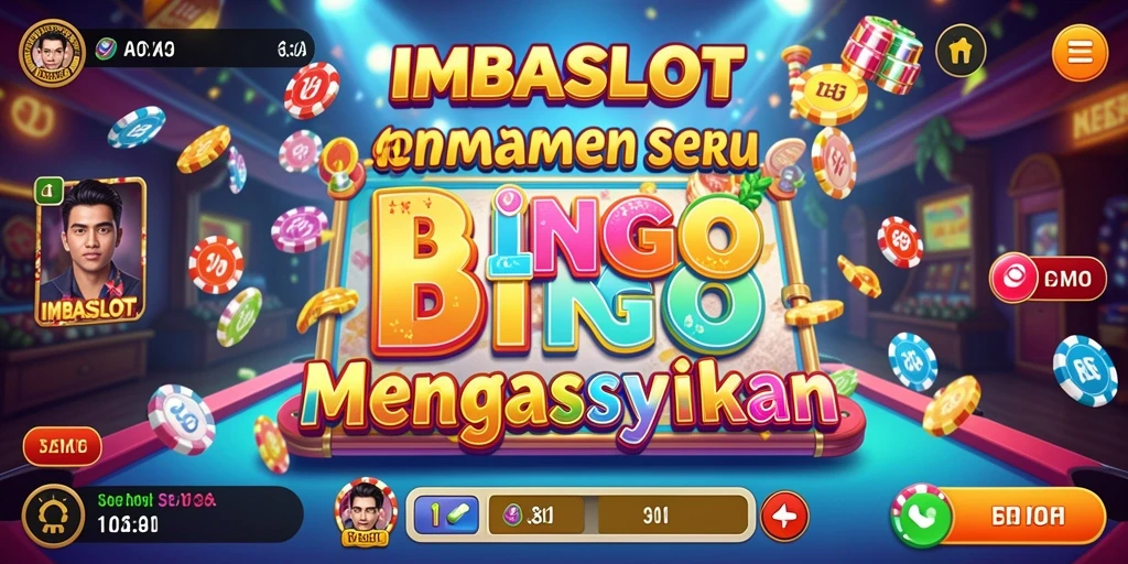 Tampilan gameplay IMBASLOT yang seru dan mengasyikkan dalam permainan Bingo.