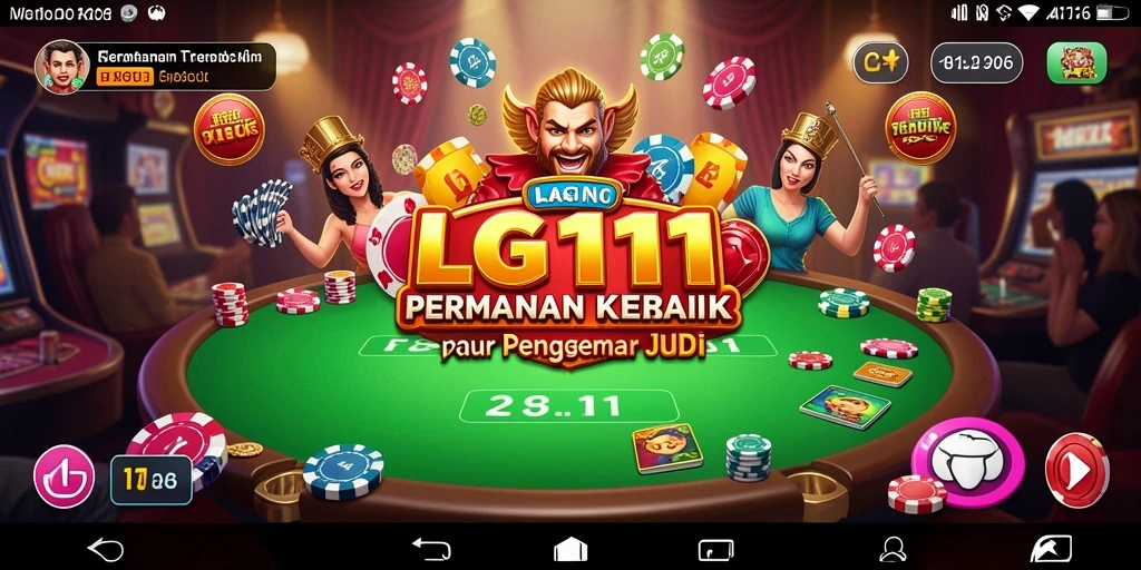 Screenshot menunjukkan gameplay seru dan fitur menarik dari LG111.