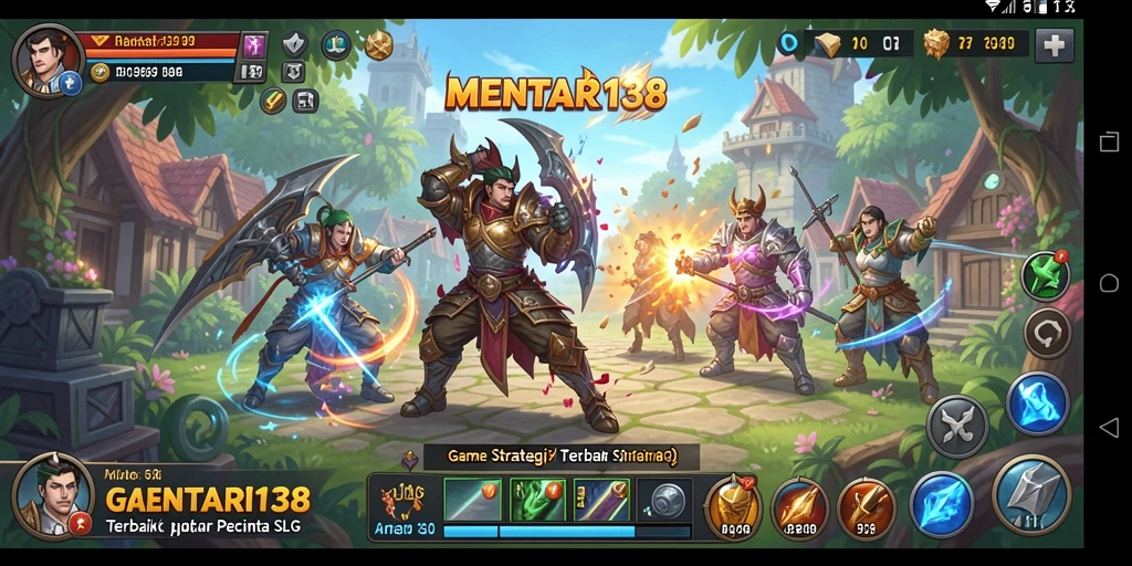 Screenshot game SLG MENTARI138 menampilkan aksi strategis yang mendebarkan.