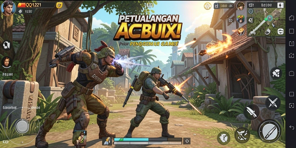 Gameplay seru dengan aksi menegangkan dan grafis memukau.