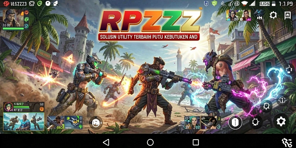 Tampilan antarmuka RPZZZ yang ramah pengguna dan fungsional.