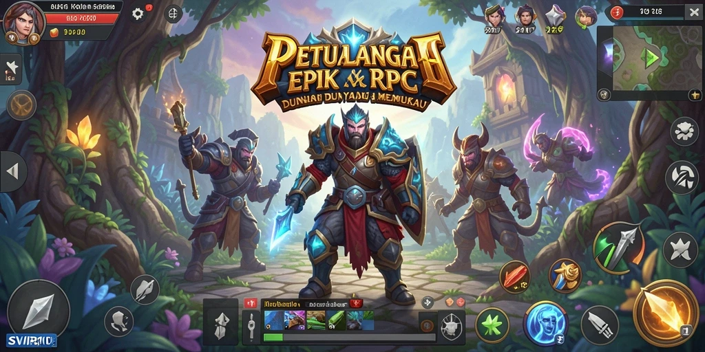Screenshot gameplay SVIP10 yang menunjukkan aksi pertarungan mendebarkan.
